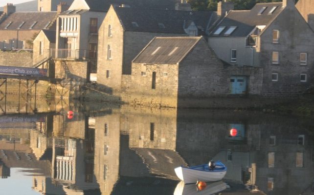 Morning Sun, Lerwick Harbor